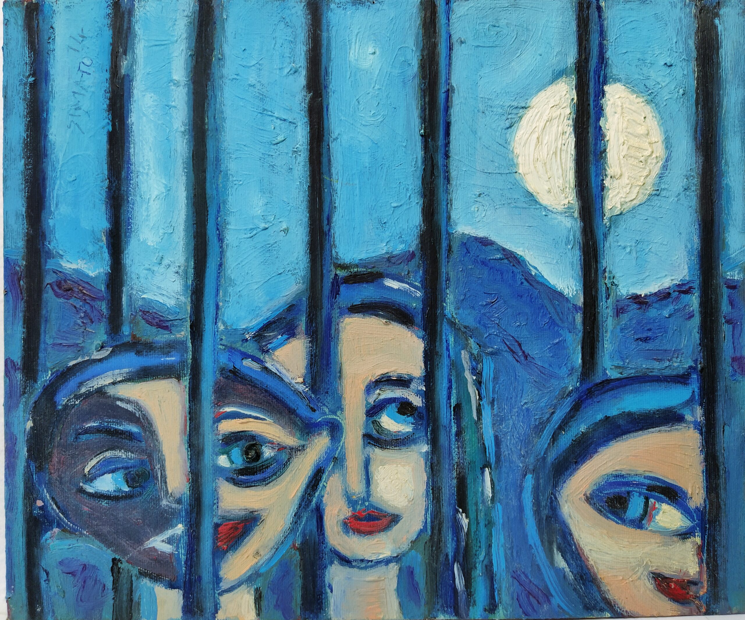 Athos Simonini SIMATO Arte donne imprigionate 31