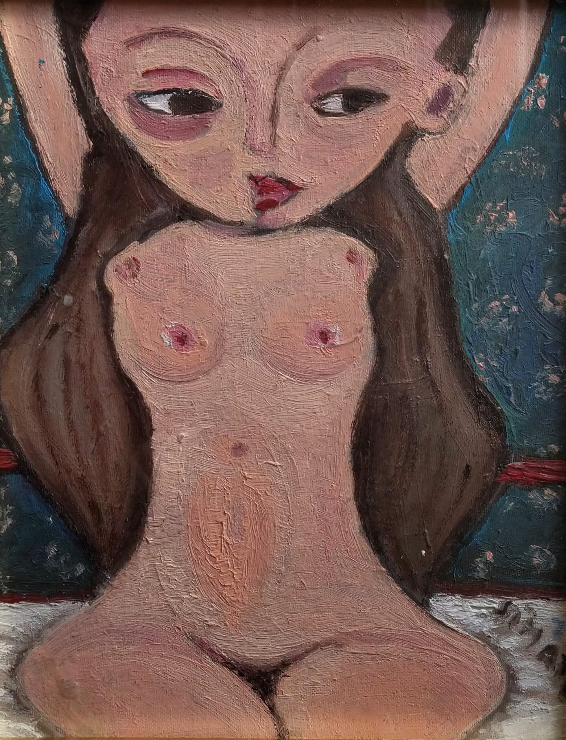 Arte SIMATO Athos Simonini nudo femminile 41